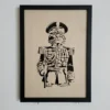 Chat colonel deco bois