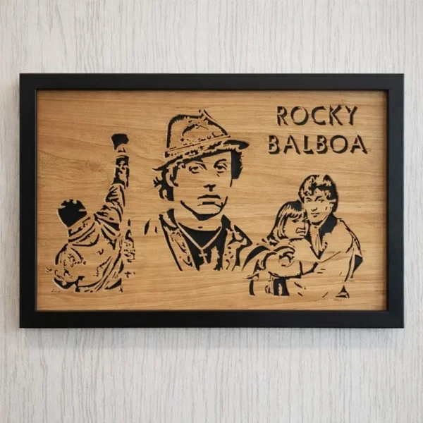 Portrait personnalise Rocky