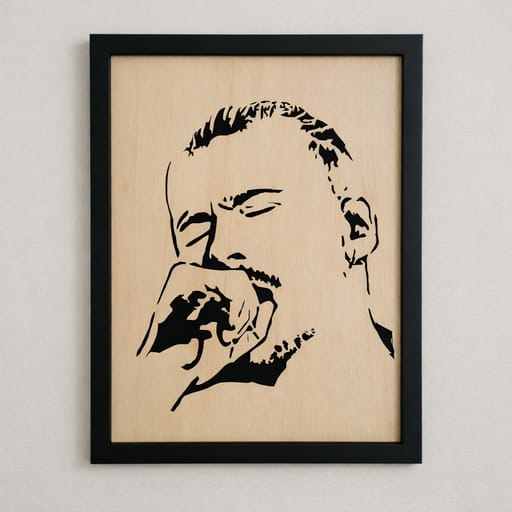 Portrait bois Pierre Garnier 1