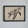 Deco bois Tortue des Caraibe