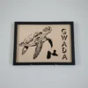 Deco bois tortue des Caraibe Gawda
