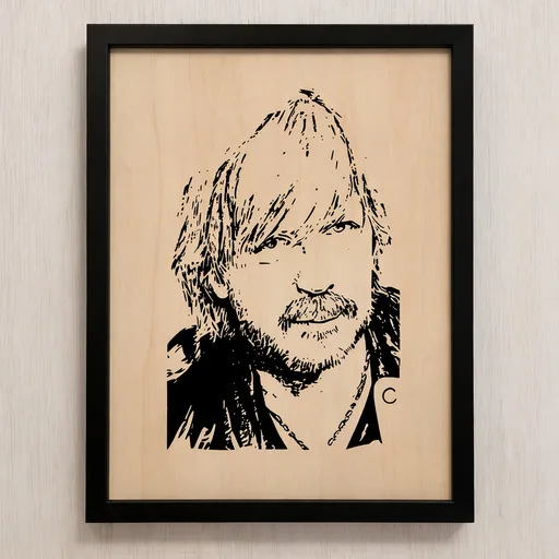 Portrait bois Renaud Sechan